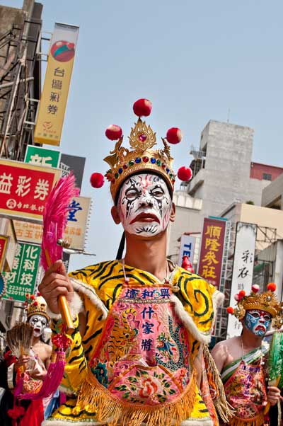 Temple Parades in Taiwan