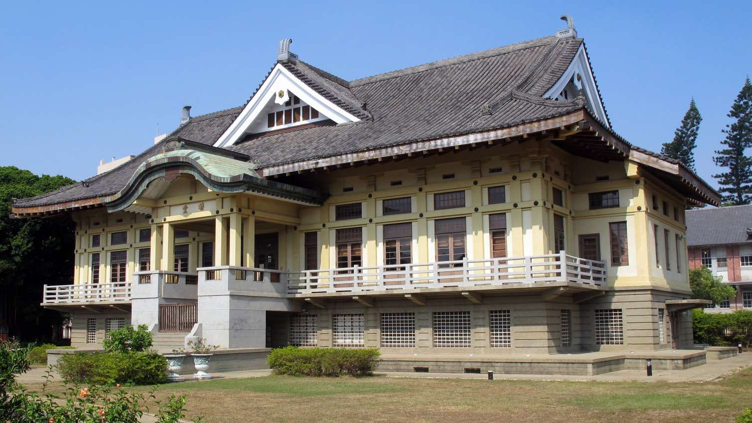 Japanese Architecture - Old Tainan Martial Arts Academy 