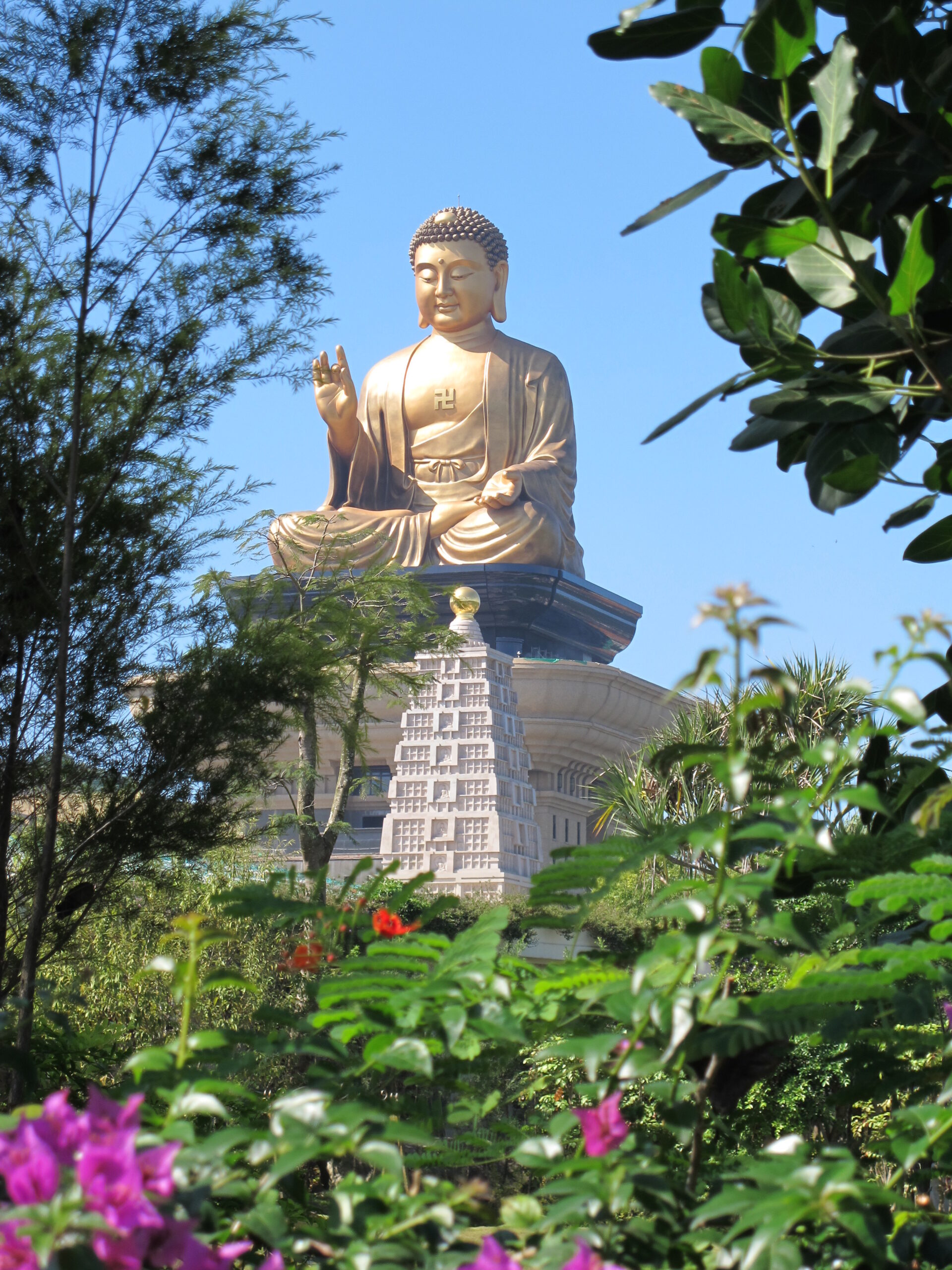 Part of the Fo Guang Shan Buddist complex
