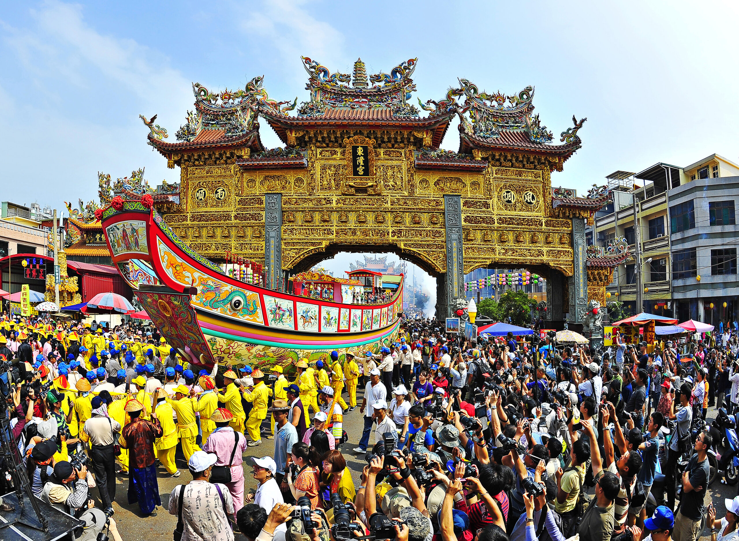 Donglong Temple King’s Boat Parade (Taiwan Tourism Bureau Photo)