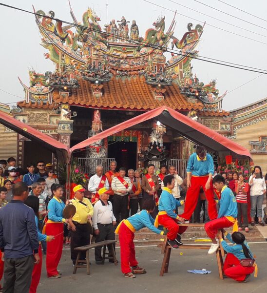 Temple parade in Tainan, Taiwan