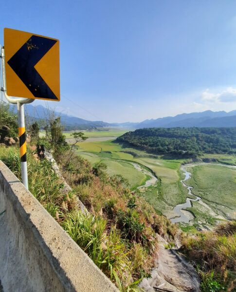 Zengwen Reservoir during the dry season, Taiwan